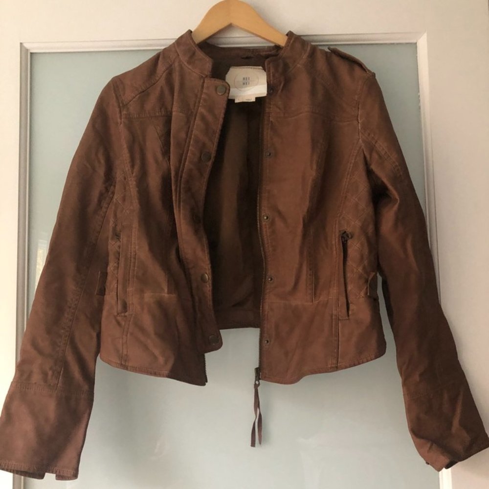 Hei Hei Vegan Leather Jacket